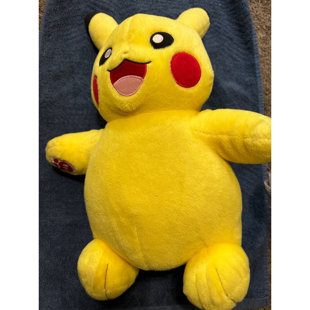 Pikachu Pokemon‎ BUILD-A-BEAR BAB Yellow 17" Stuffed Animal Plush Toy